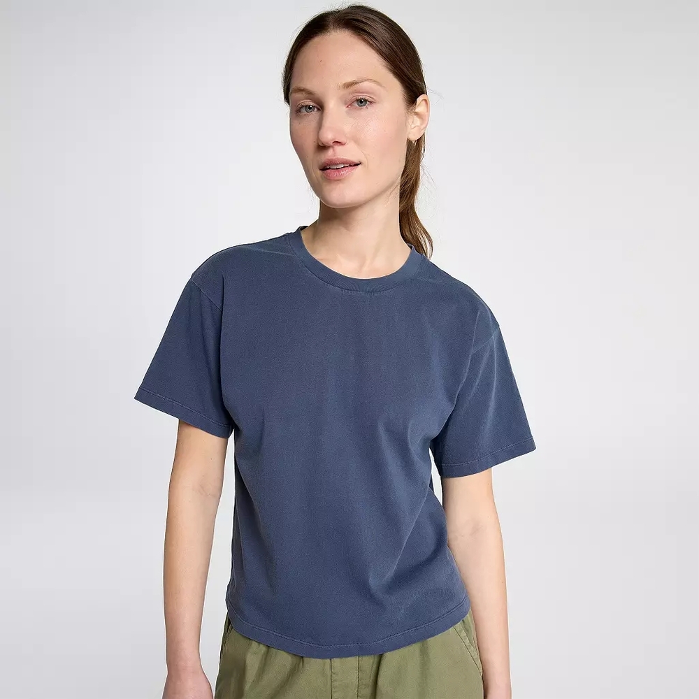 3/$15 Alpine Design Blue Short Sleeve Tee In XS NWT